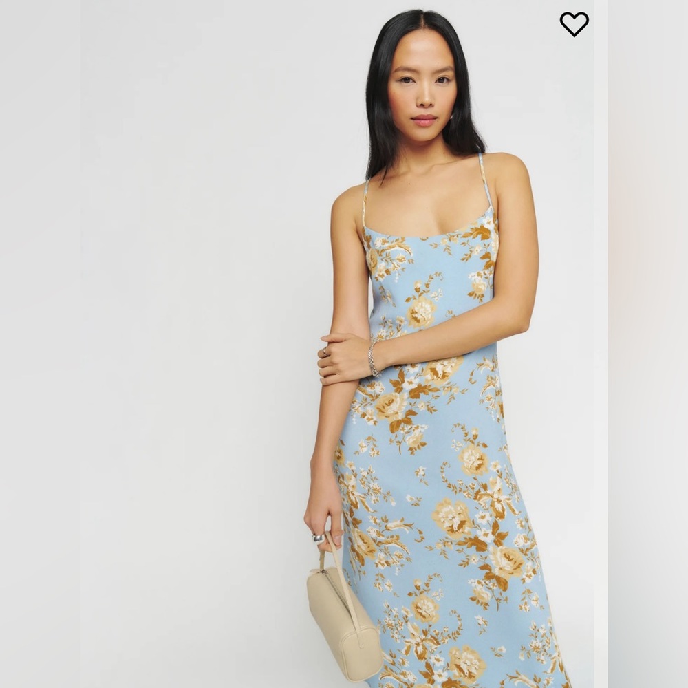 Floral midi dress